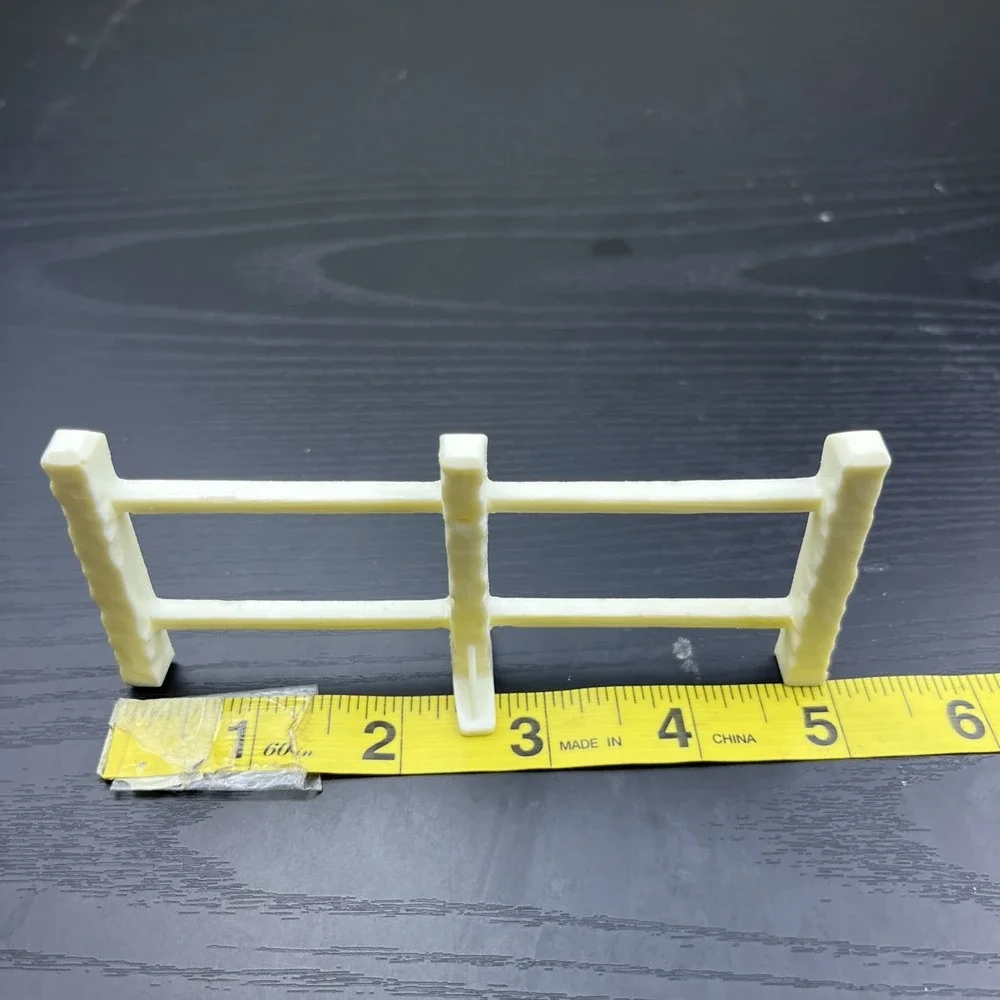 Vintage Fisher-Price Little People Farm #915 White Fence Replacement Part